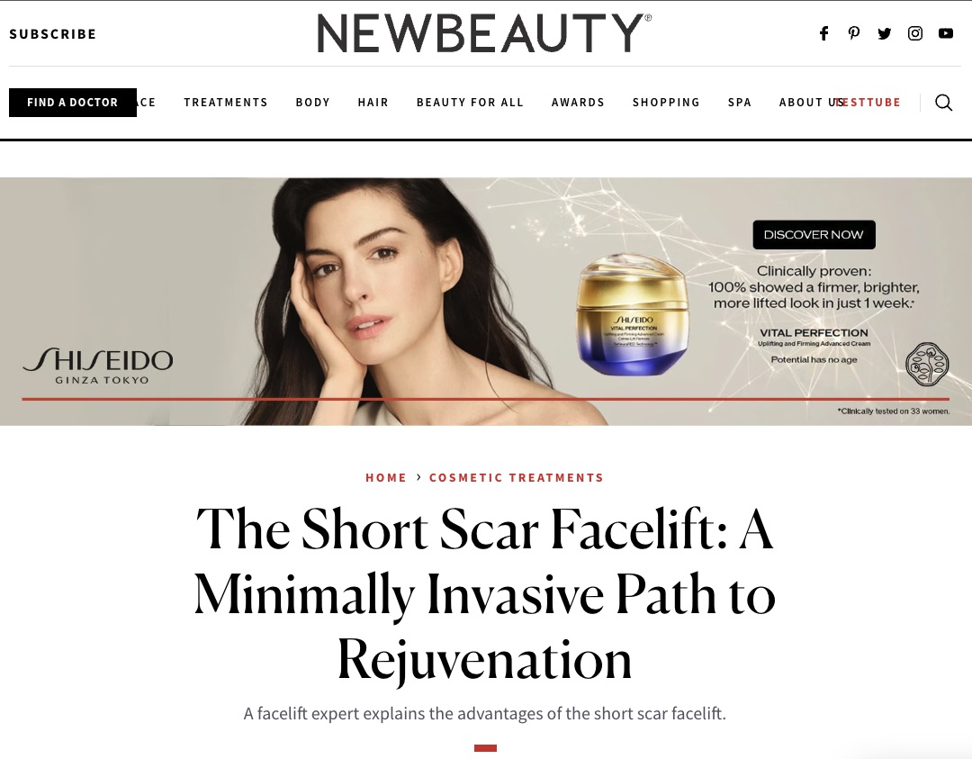 The Short Scar Facelift